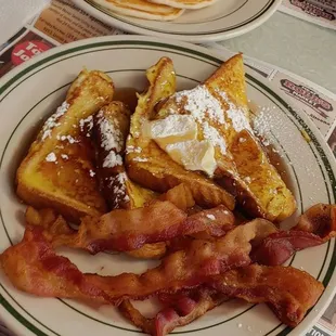 French toast bacon