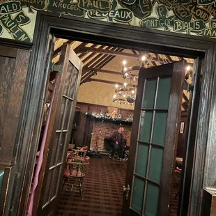 Live music ready to start soon.