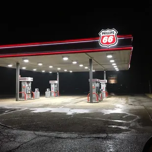 2.13 @ gallon for unleaded which is competitive for Grove