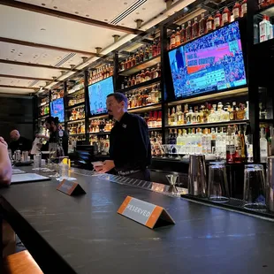 So busy bar is even reserved!