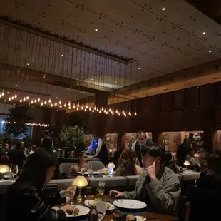 Young couple sitting next to us enjoying a tasty looking dessert