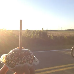 Caramel apple