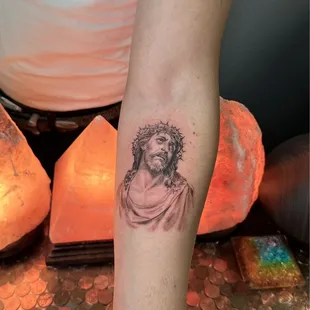 Jesus micro portrait