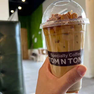 Dalgona Latte (iced)