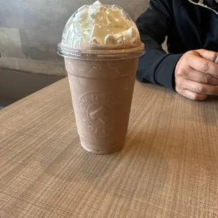 Mint chocolate tomnccino