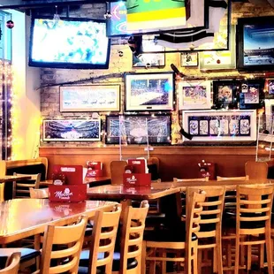 interior, sushi and sashimi