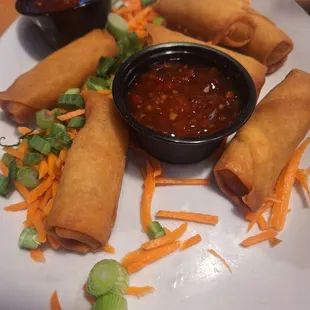 Veggie spring rolls