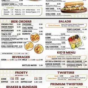 New Menu