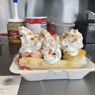 Banana split !