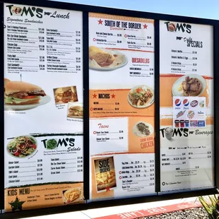 Drive-thru menu board, part 2. 6/12/22.