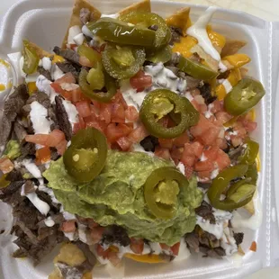 Asada Nachos