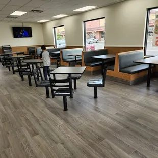 Newly remodeled interior now open!