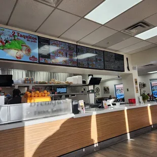 Clean restaurant and the food you get looks like the pictures!