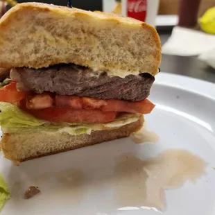 Super juicy and tender steak! Highly recommended!