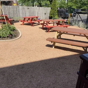 Outdoor seating area