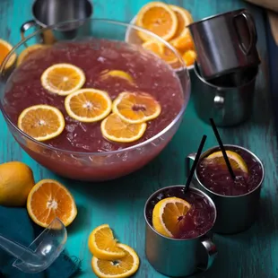 Rockabilly Juice Punchbowl
