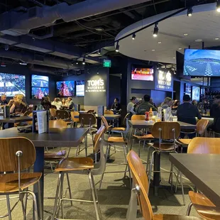 interior, sushi and sashimi
