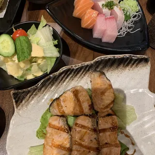 6 piece sashimi combo