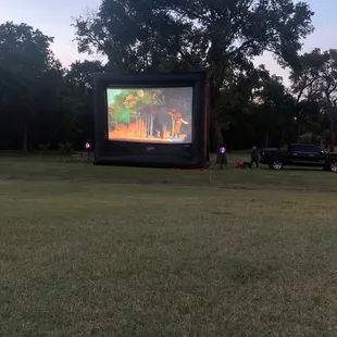 Movie in the park!
