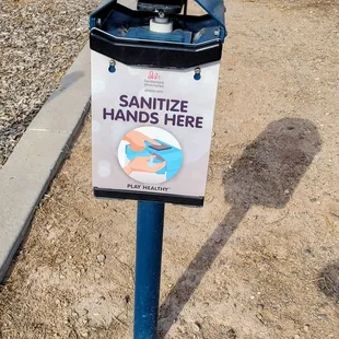 Sanitize Station