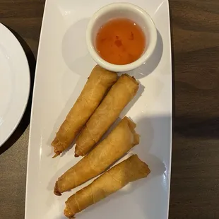 Shrimp spring rolls