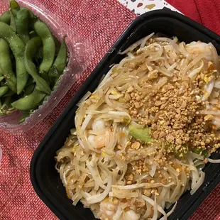 Pad Thai &amp; Edamame