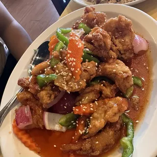 Sesame Chicken Stir Fry