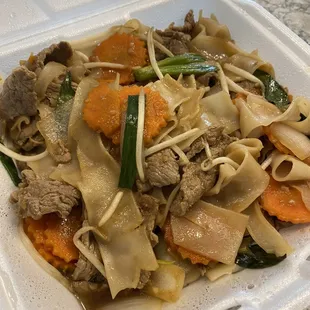 Drunken Noodles - savory!