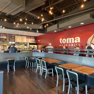 Main indoor dining area