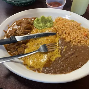 Tejano plate