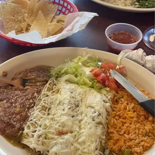 27. Enchiladas Verdes