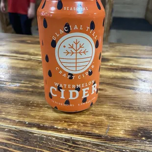 Watermelon cider