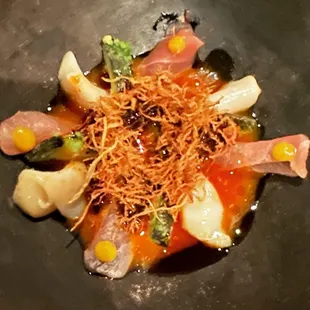 Scallop &amp; Bluefin Tuna