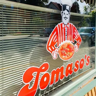 Storefront signage.
