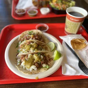 Vegan Al Pastor 3 Tacos