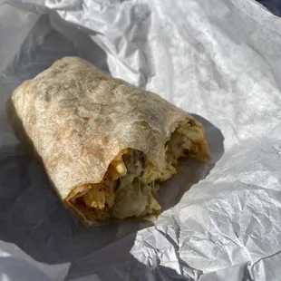 Breakfast burrito