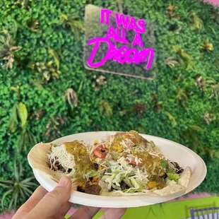 vegan tacos too! so good!