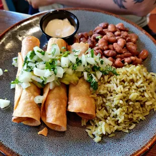 Taquitos {vegan option}