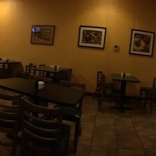 Restaurant interior - it's a nice hole in a wall feel