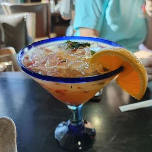 Raspberry Mint Margarita