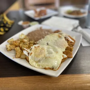 a plate of food