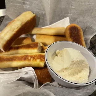 Delicious  Hot Fresh Bread Sticks