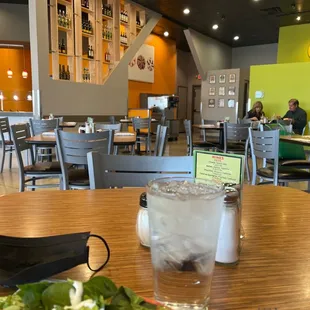 Inside the dining room