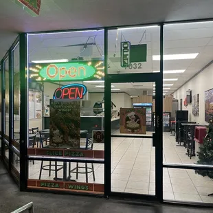 Front of the store