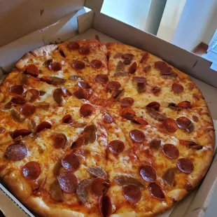 Pepperoni and Sausage
