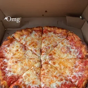 a pizza in a box