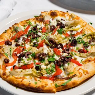 Mediterranean Pizza