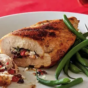 Mediterranean Stuffed Chicken