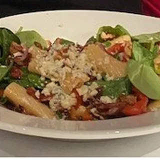 Warm Rigatoni & Spinach Salad