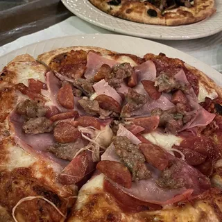 All About Meat Pizza